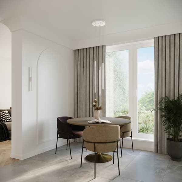 Vägglampa PASTELO 2 vit White