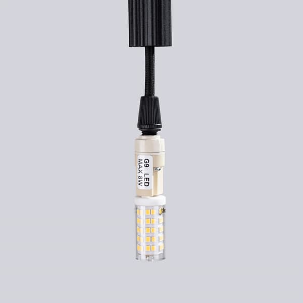 Pendellampa ARCHE 3P svart Black