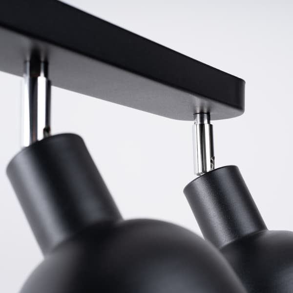 Taklampa ELBA 3 svart Black