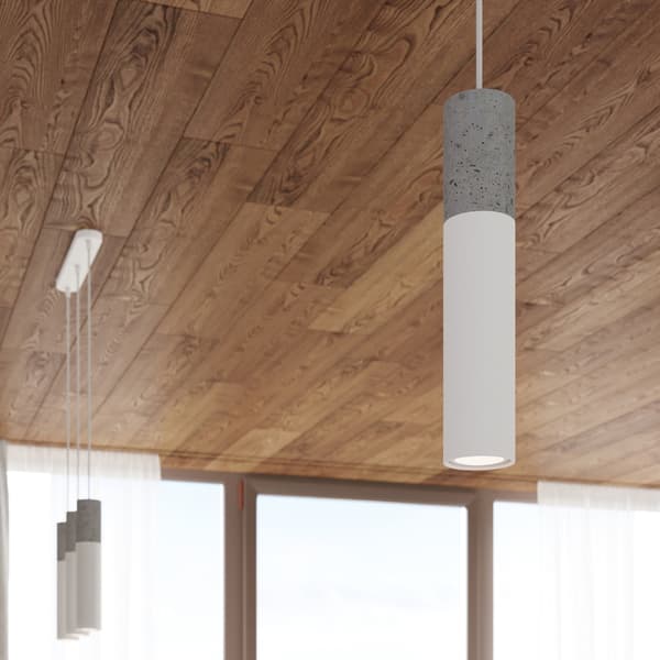 Pendel lampa BORGIO 3P vit White