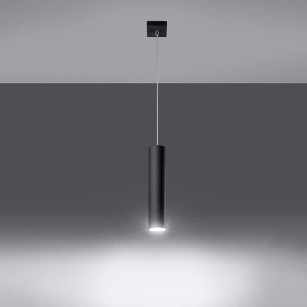 Pendel lampa LAGOS 1 svart Black