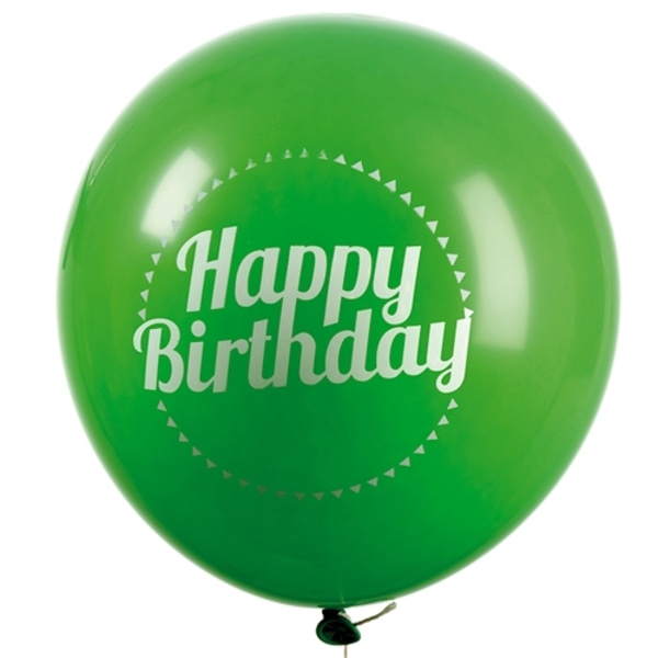 Ballong Happy Birthday 8-pack Latex Mixade Multicolor