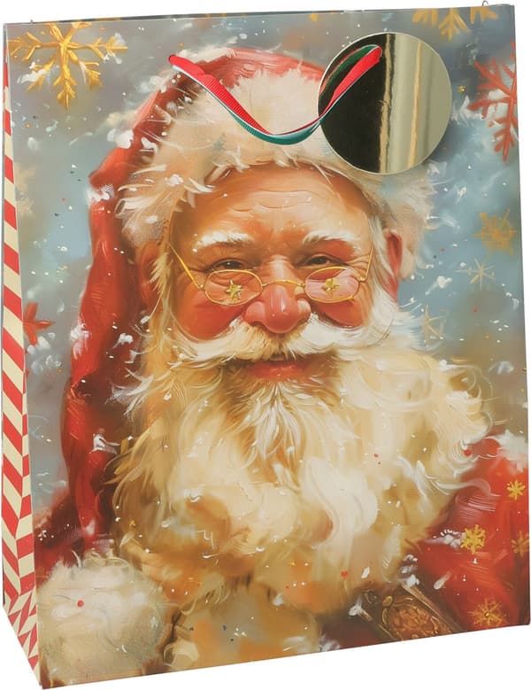 Presentpåse Julpåse Jul 4-pack Multicolor