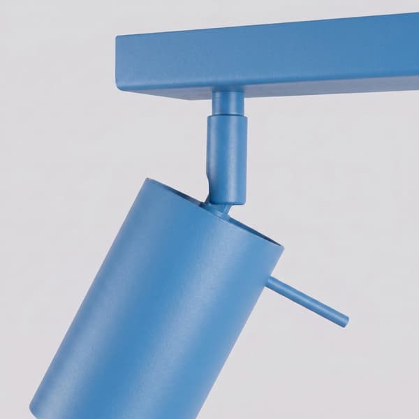 Taklampa RING 3L azurblå Light blue