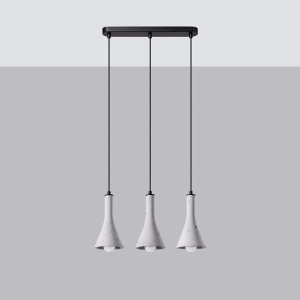 Hänglampa REA 3L betong Grey