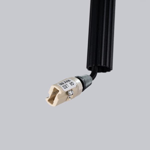 Pendellampa ARCHE 1 svart Black
