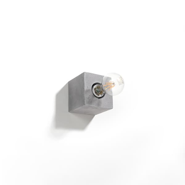 Vägglampa ARIZ betong grå