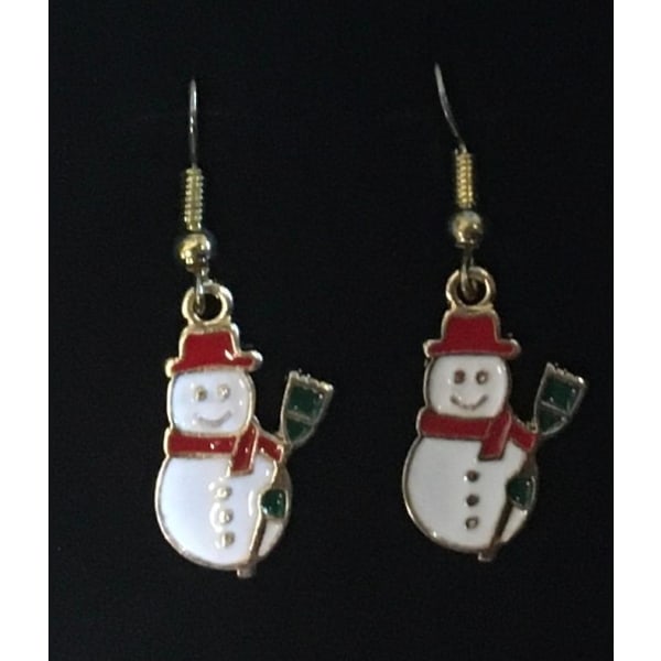 Ørering Julemand Snemand Spruce Ball julestrømpe Red Tomte