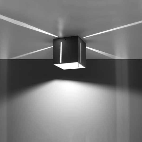 Taklampa PIXAR grå Grey