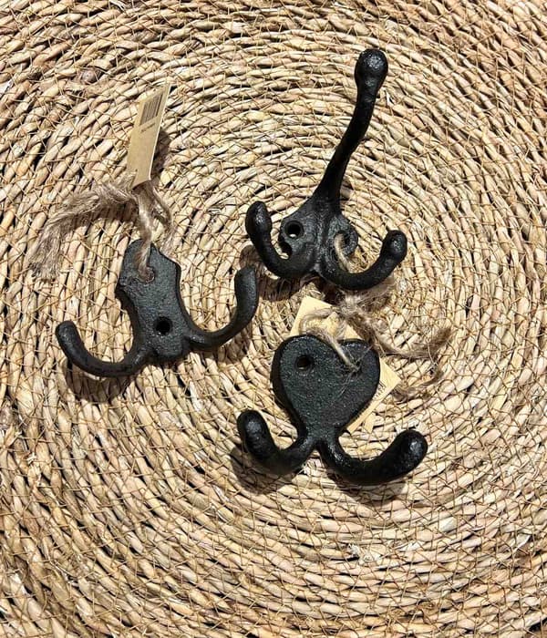 Krok Dubbel Gjutjärn Black