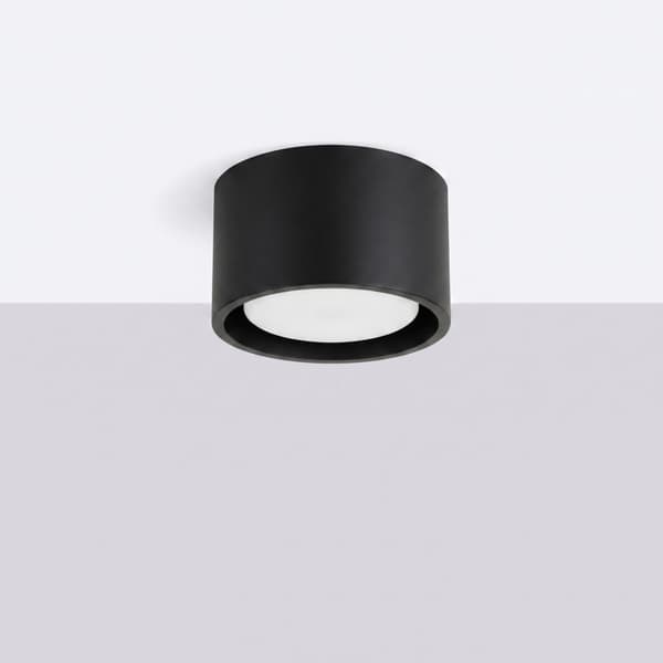 Taklampa MODO 1 svart Gx53 Black