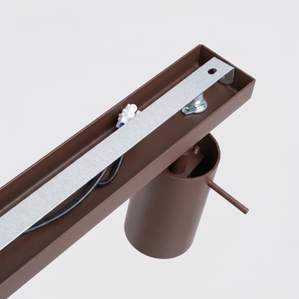 Taklampa RING 4L brun Brown