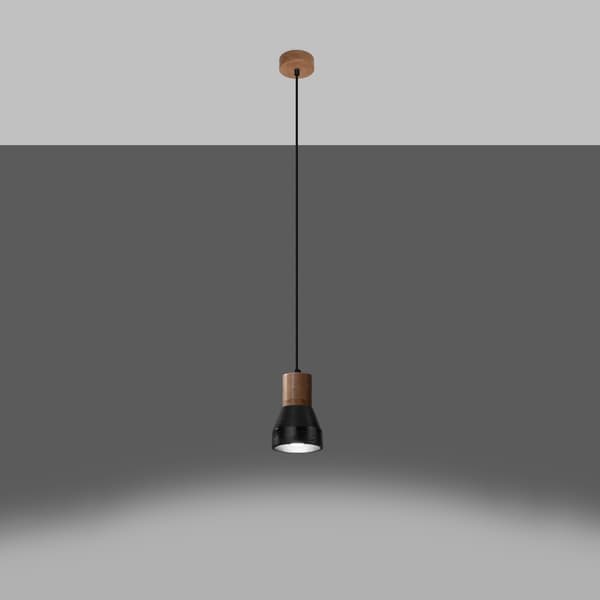 Pendel lampa QUBIC svart Black