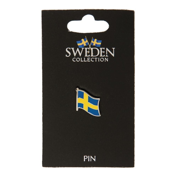 Pin Brosch Souvenir Sverige Flagga multifärg