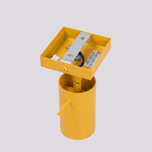 Vägglampa RING gul Yellow