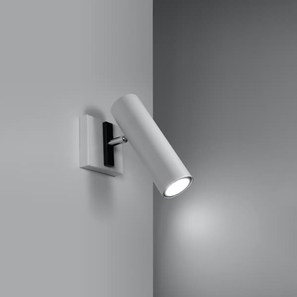 Vägglampa DIREZIONE vit White