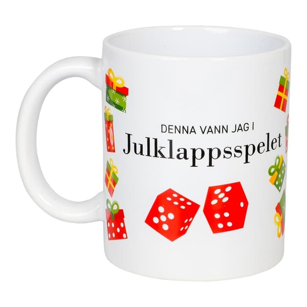 Mugg Julklappsspelet Vit