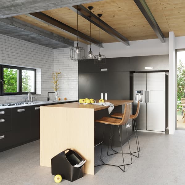 Pendel lampa CELTA svart Black