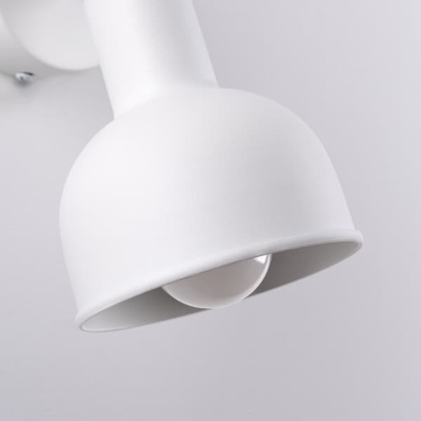 Vägglampa ELBA vit White