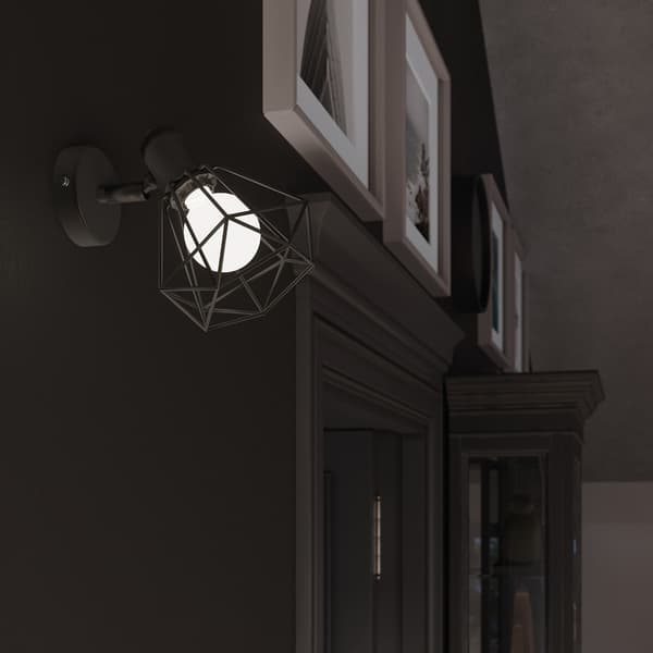 Taklampa ARTEMIS 3 svart Black