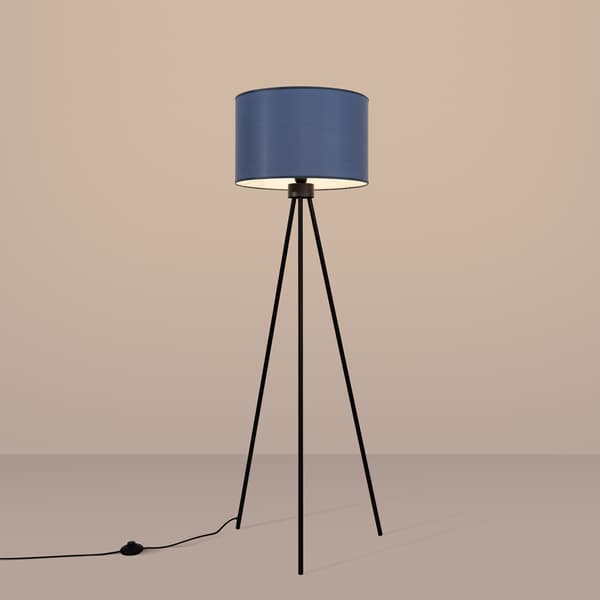 Golvlampa NEVIA marinblå Multicolor