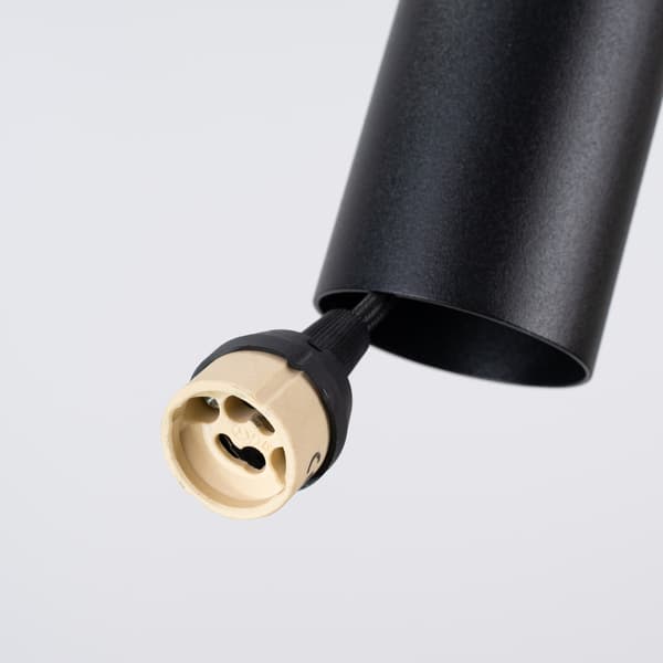 Taklampa PELTA 1 svart/beige Multicolor