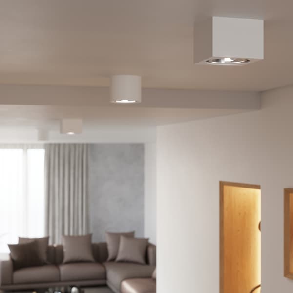 Vägglampa keramik KALU White