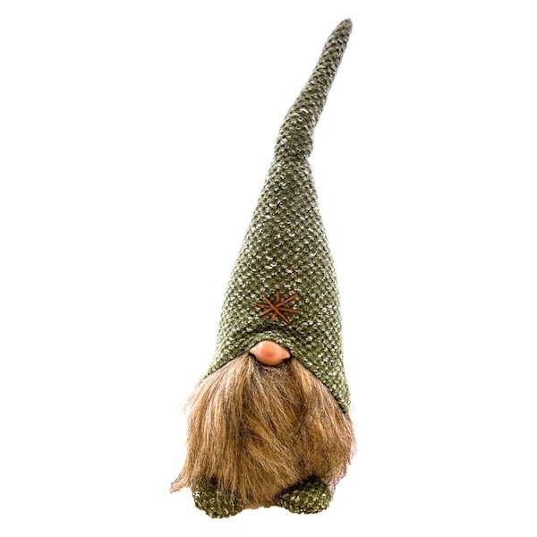 Tomte Textil Grön 42 cm Grön