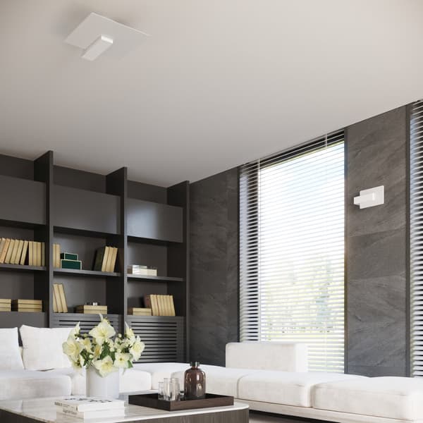 Vägglampa LAPPO vit White