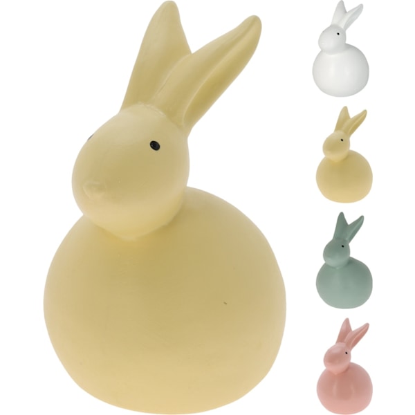 Kanin Porslin 11 cm Grön Grön