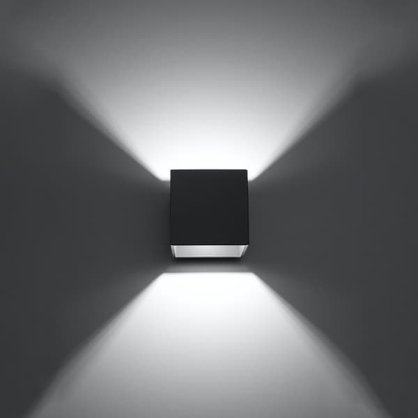 Vägglampa QUAD 1 antracit Anthracite