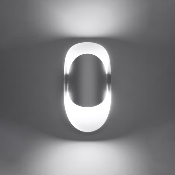 Vägglampa TEAR vit White