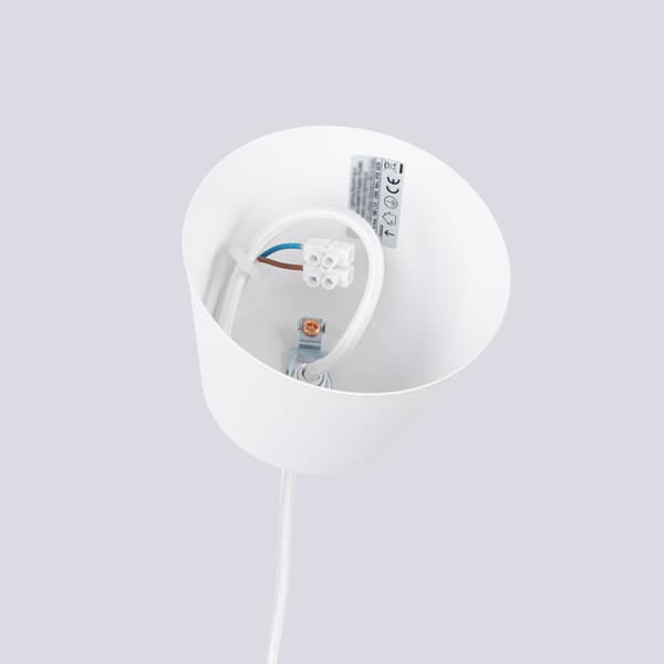 Pendellampa BILO biała White