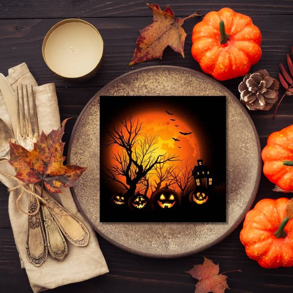 Servetter Halloween 33x33 cm 20-pack Multicolor