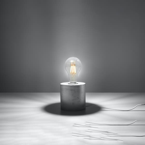 Bordslampa SALGADO betong Grey