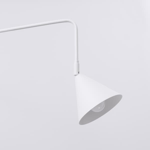 Vägglampa NOX vit White