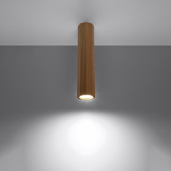 Taklampa ZEKE 30 ek Oak