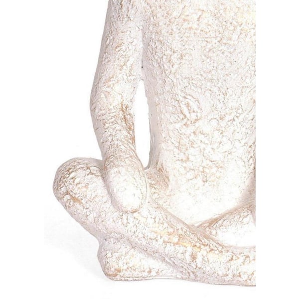 Figur Meditation Beige 28 cm Beige