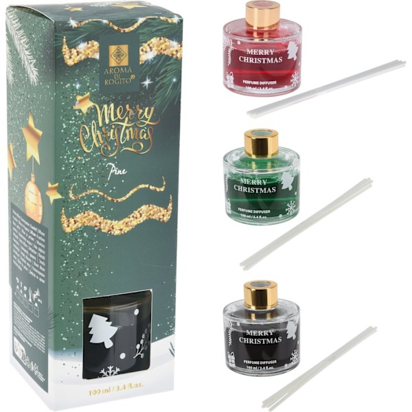 Doftpinnar Rumsdoft Röd Grön Svart 100 ml Green