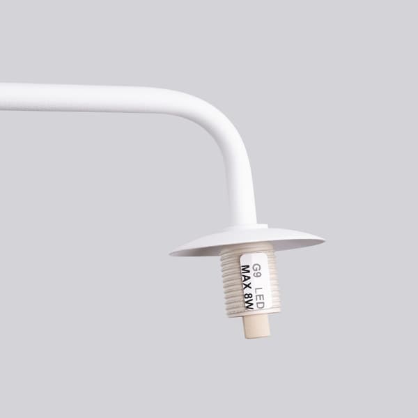 Vägglampa ASTRAL 1 vit White