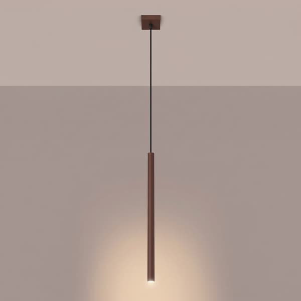 Pendellampa PASTELO 1 brun Brown