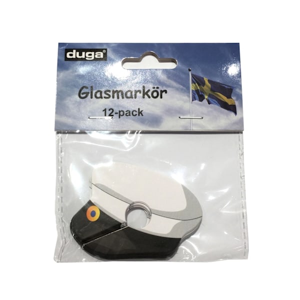 Glassmarkør Student Papp 12-pakning Multicolor