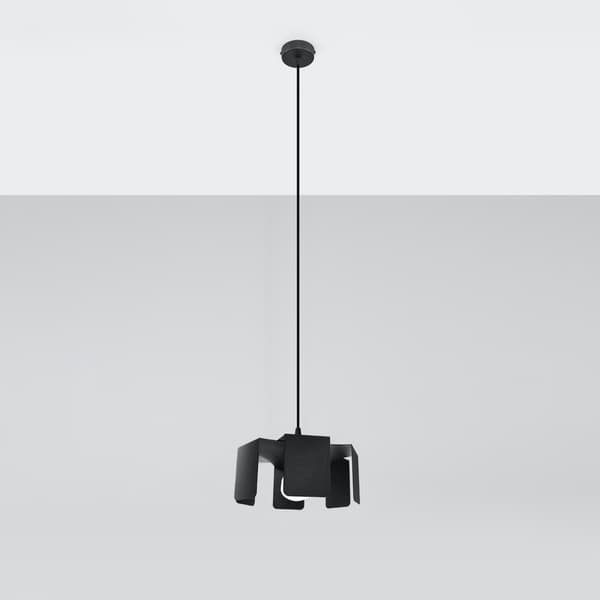 Pendel lampa TULIP svart Black