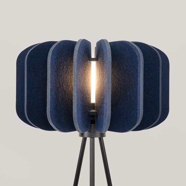 Golvlampa MULA 45 marinblå Multicolor