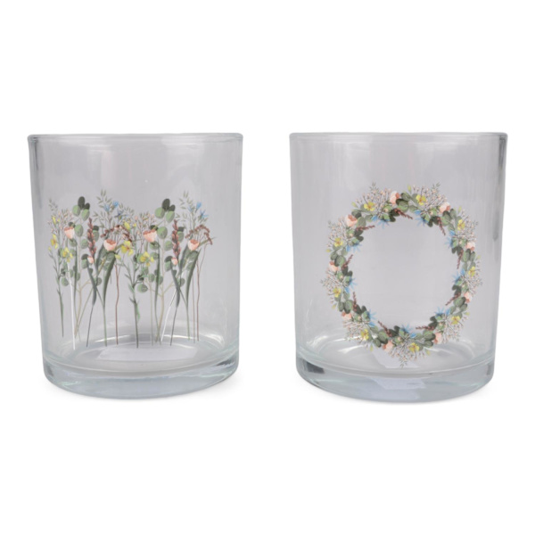Lyskop Blomstereng 10 cm 2-pak Multicolor
