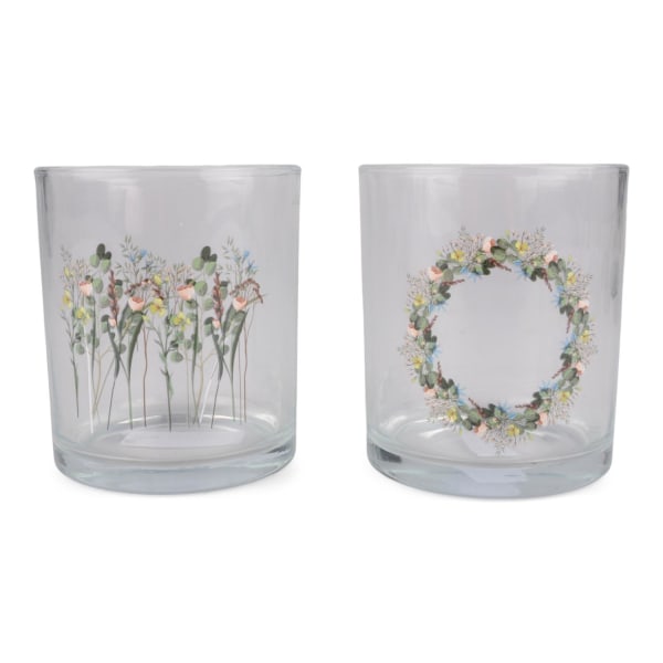 Lyskopp Blomstereng 10 cm 2-pakning Multicolor