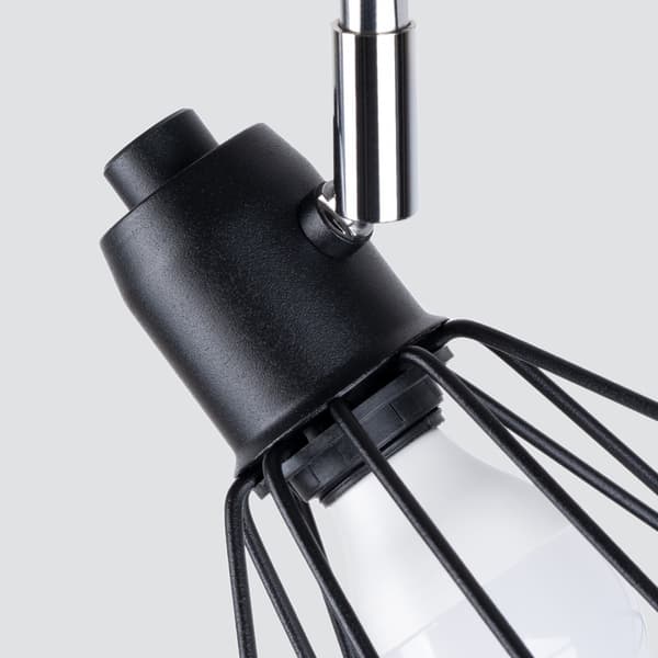 Taklampa ARTEMIS 3 svart Black