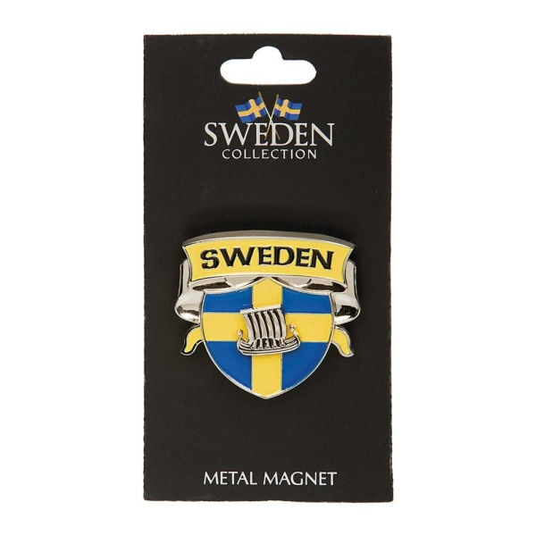 Magnet Souvenir Shield -viikinkilaiva Multicolor