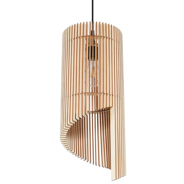 Pendel lampa ALEXIA trä Brun