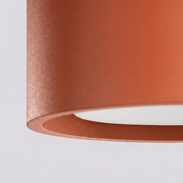 Taklampa MODO 2 röd ockra Gx53 Red